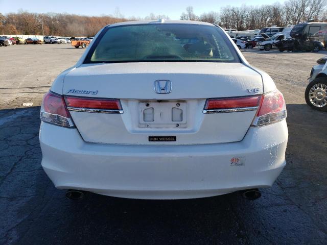 1HGCP3F80BA026359 - 2011 HONDA ACCORD EXL WHITE photo 6