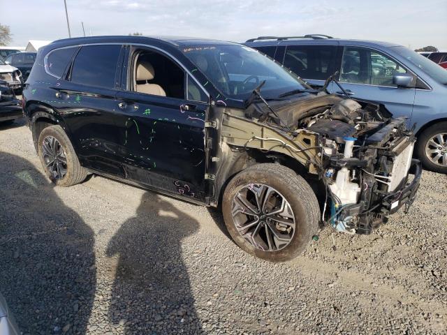 5NMS5CAA2KH113034 - 2019 HYUNDAI SANTA FE LIMITED BLACK photo 4