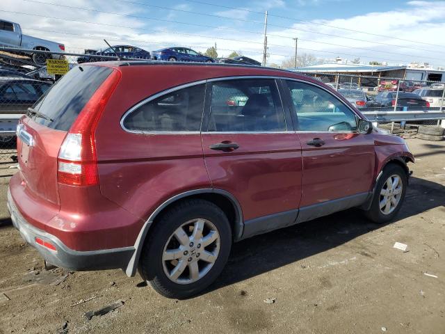 JHLRE38587C025198 - 2007 HONDA CR-V EX BURGUNDY photo 3