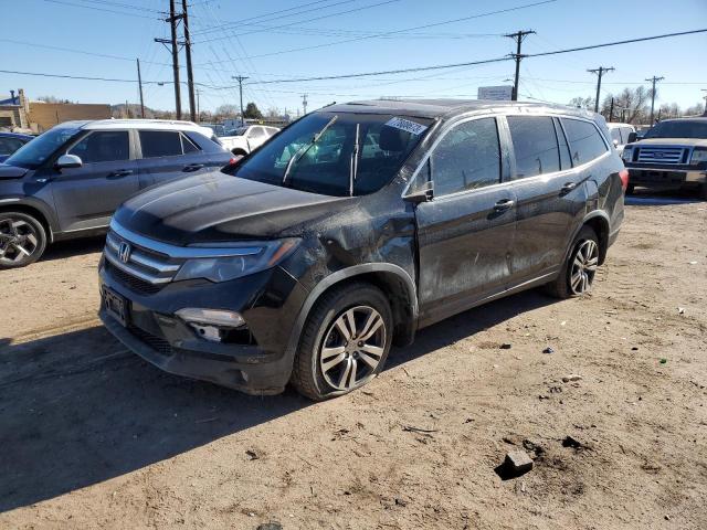 5FNYF6H54GB093122 - 2016 HONDA PILOT EXL BLACK photo 1