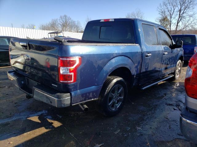 1FTEW1CP8LKE32492 - 2020 FORD F150 SUPERCREW BLUE photo 3