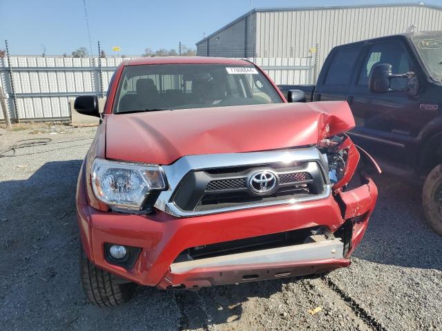 5TFJU4GN2DX034150 - 2013 TOYOTA TACOMA DOUBLE CAB PRERUNNER RED photo 5
