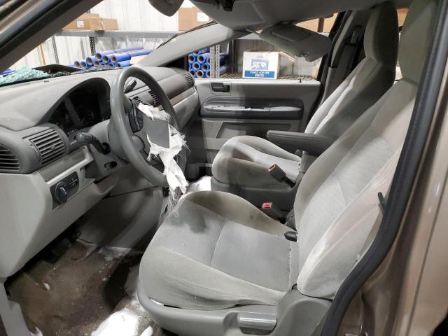 2FMZA51625BA87731 - 2005 FORD FREESTAR SE TAN photo 7