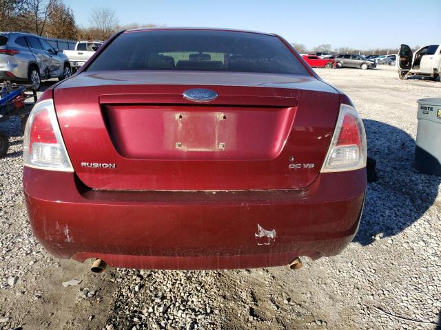 3FAFP07186R141224 - 2006 FORD FUSION SE MAROON photo 6