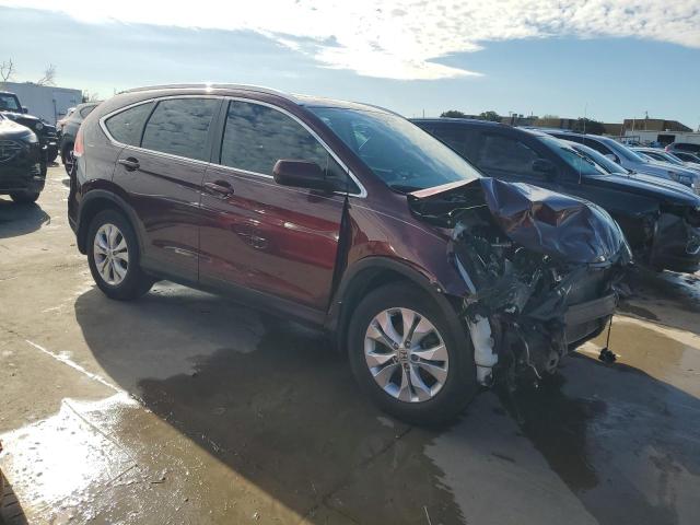 5J6RM3H70EL009599 - 2014 HONDA CR-V EXL BURGUNDY photo 4