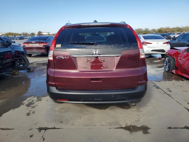 5J6RM3H70EL009599 - 2014 HONDA CR-V EXL BURGUNDY photo 6