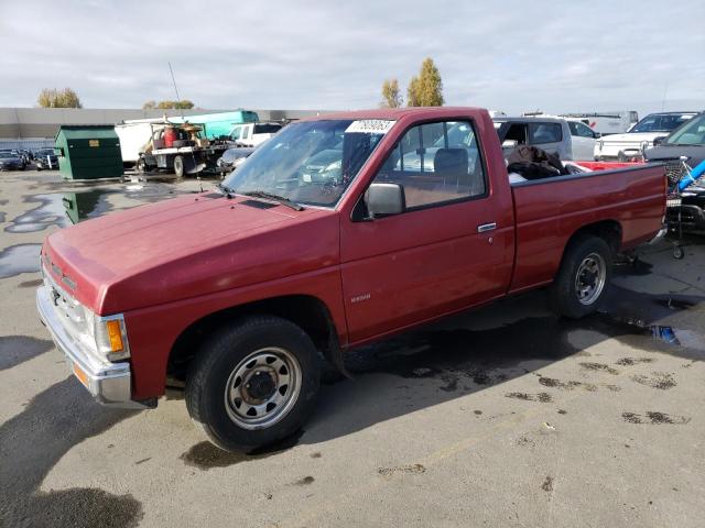 1N6SD11S7LC315767 - 1990 NISSAN D21 SHORT BED RED photo 1