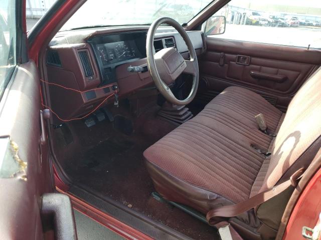 1N6SD11S7LC315767 - 1990 NISSAN D21 SHORT BED RED photo 8
