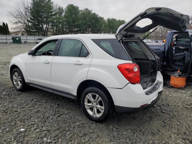 2GNALAEK0F1165322 - 2015 CHEVROLET EQUINOX LS WHITE photo 2