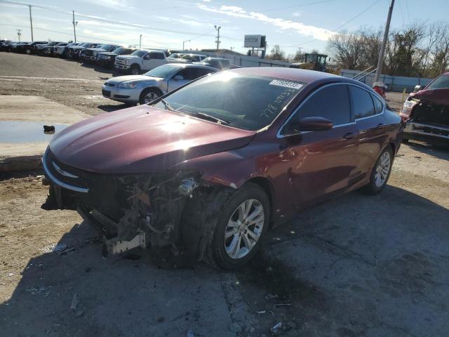 1C3CCCAB8FN747805 - 2015 CHRYSLER 200 LIMITED MAROON photo 1