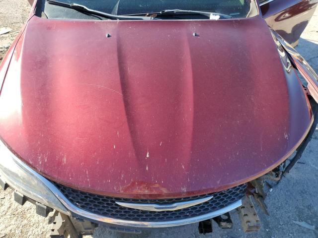 1C3CCCAB8FN747805 - 2015 CHRYSLER 200 LIMITED MAROON photo 11