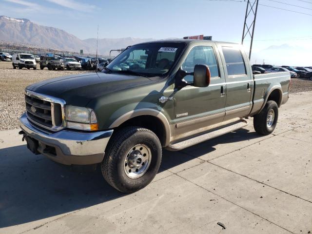 1FTSW31P13EB46659 - 2003 FORD F350 SRW SUPER DUTY GREEN photo 1