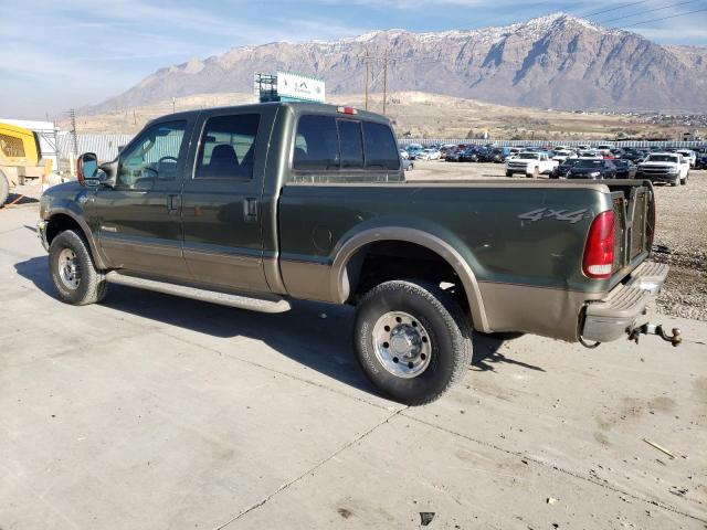 1FTSW31P13EB46659 - 2003 FORD F350 SRW SUPER DUTY GREEN photo 2