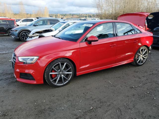 WAUB1GFF3J1053021 - 2018 AUDI S3 PREMIUM PLUS RED photo 1