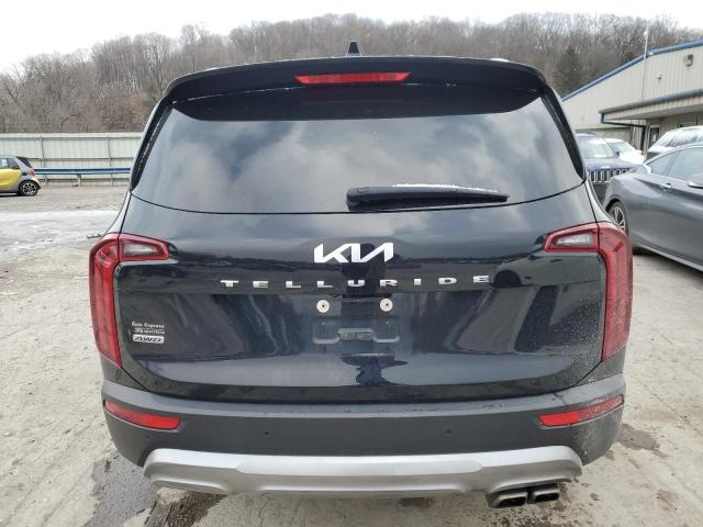 5XYP6DHCXNG214417 - 2022 KIA TELLURIDE S BLACK photo 6