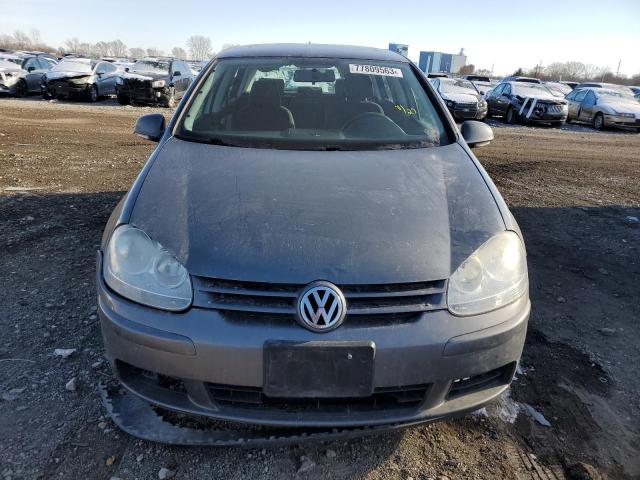 WVWDR71K77W061952 - 2007 VOLKSWAGEN RABBIT GRAY photo 5