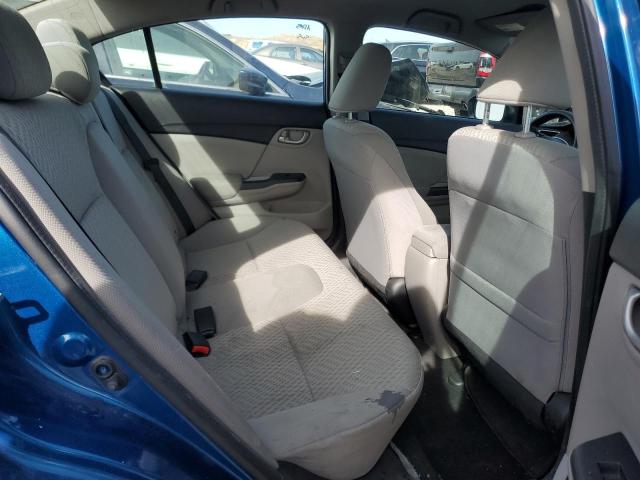 2HGFB2F59FH542612 - 2015 HONDA CIVIC LX BLUE photo 10