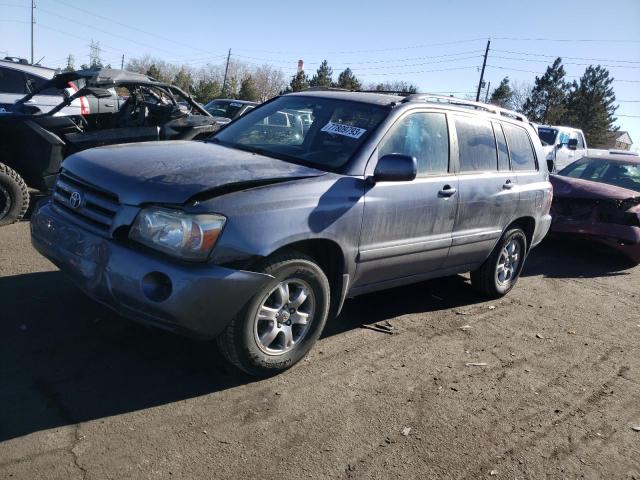 JTEEP21A970195364 - 2007 TOYOTA HIGHLANDER SPORT BLUE photo 1