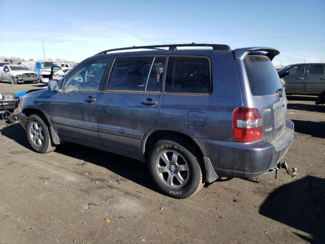 JTEEP21A970195364 - 2007 TOYOTA HIGHLANDER SPORT BLUE photo 2