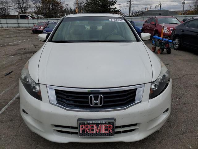 1HGCP36848A025739 - 2008 HONDA ACCORD EXL WHITE photo 5