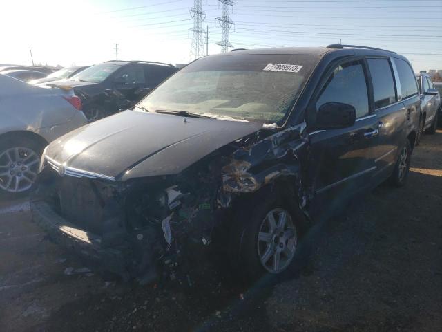 2A4RR5D19AR110317 - 2010 CHRYSLER TOWN & COU TOURING BLACK photo 1