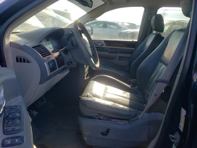 2A4RR5D19AR110317 - 2010 CHRYSLER TOWN & COU TOURING BLACK photo 7