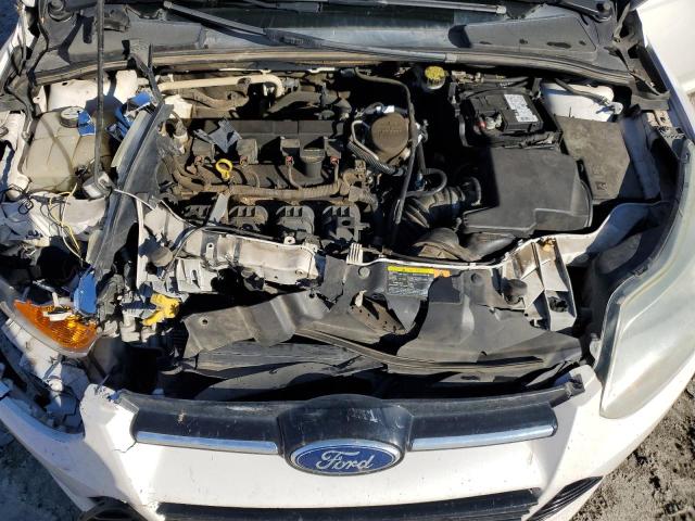 1FAHP3H27CL472873 - 2012 FORD FOCUS SEL WHITE photo 11