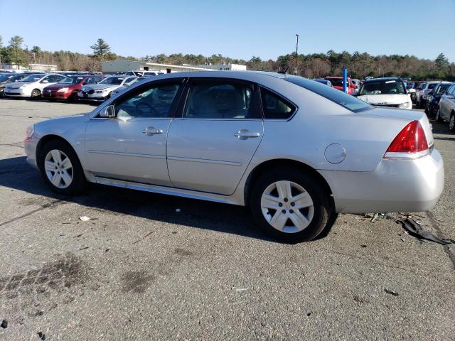 2G1WA5EK8B1170265 - 2011 CHEVROLET IMPALA LS SILVER photo 2