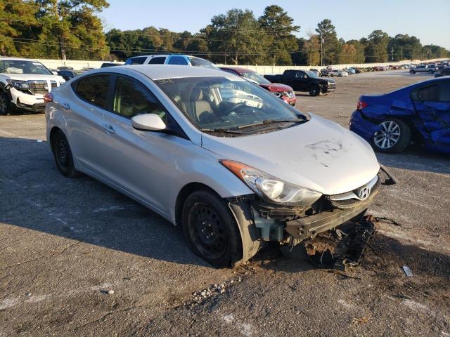 KMHDH4AE6CU228735 - 2012 HYUNDAI ELANTRA GLS SILVER photo 4