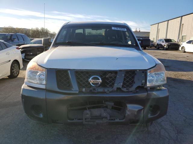 1N6AA07D08N333546 - 2008 NISSAN TITAN XE WHITE photo 5