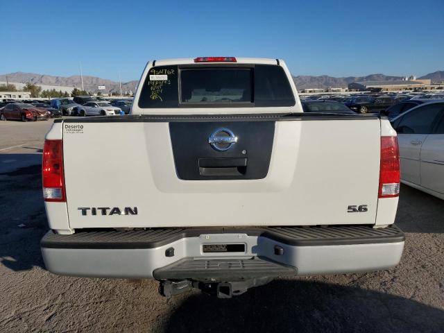 1N6AA07D08N333546 - 2008 NISSAN TITAN XE WHITE photo 6