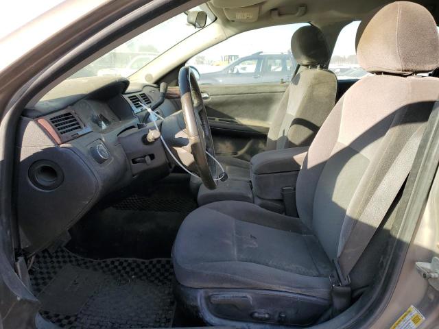 2G1WT55K669141509 - 2006 CHEVROLET IMPALA LT TAN photo 7