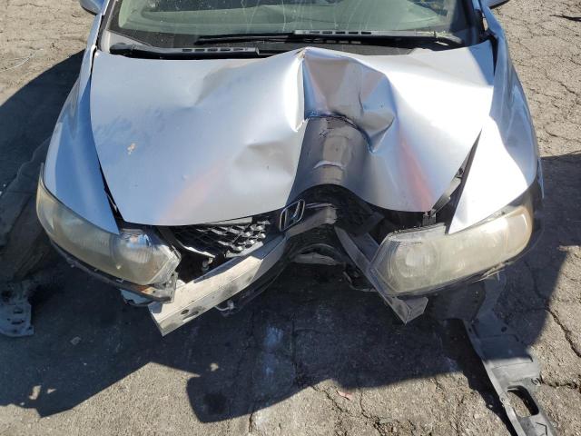 2HGFG12699H518129 - 2009 HONDA CIVIC LX SILVER photo 11