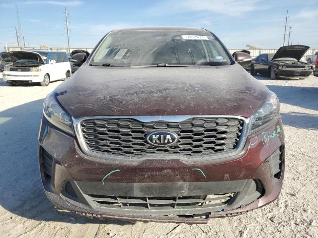 5XYPG4A50LG615013 - 2020 KIA SORENTO S MAROON photo 5