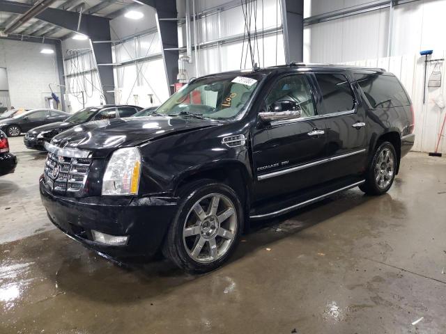 1GYUKHEF8AR251136 - 2010 CADILLAC ESCALADE ESV LUXURY BLACK photo 1