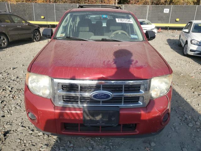 1FMCU0C70AKD26537 - 2010 FORD ESCAPE XLS RED photo 5