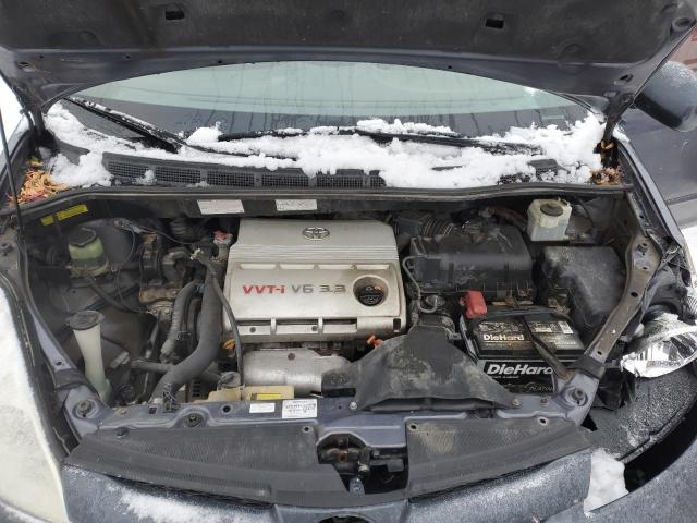 5TDZA22C36S561032 - 2006 TOYOTA SIENNA XLE GRAY photo 12