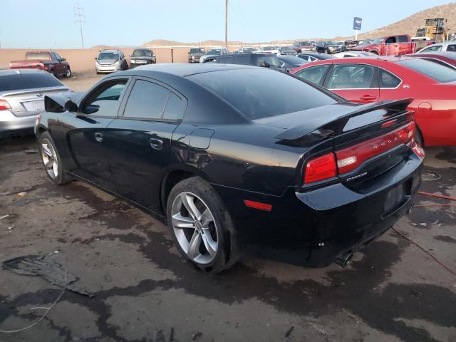 2C3CDXAT7EH340773 - 2014 DODGE CHARGER POLICE BLACK photo 2