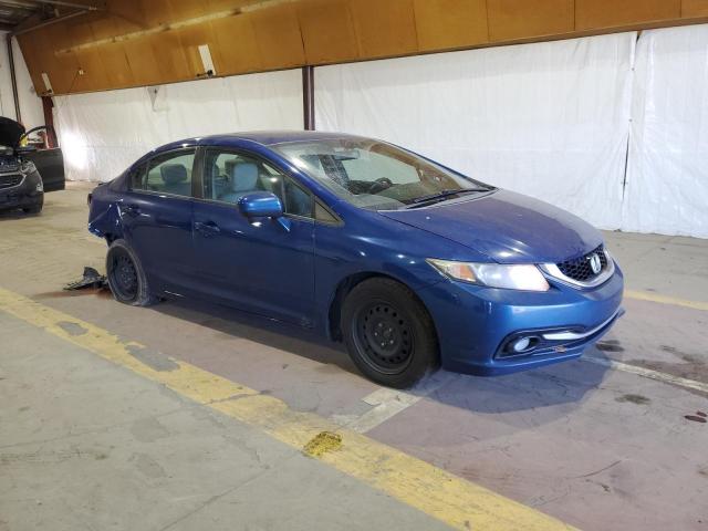 19XFB2F94EE256033 - 2014 HONDA CIVIC EXL ლურჯი ფოტო 4