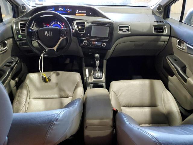 19XFB2F94EE256033 - 2014 HONDA CIVIC EXL ლურჯი ფოტო 8