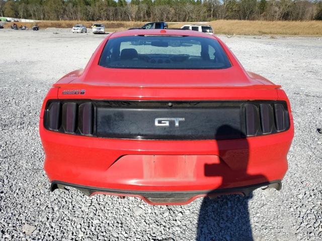 1FA6P8CF7F5344172 - 2015 FORD MUSTANG GT RED photo 6