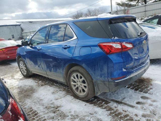 3GNAXKEV8KS509031 - 2019 CHEVROLET EQUINOX LT BLUE photo 2