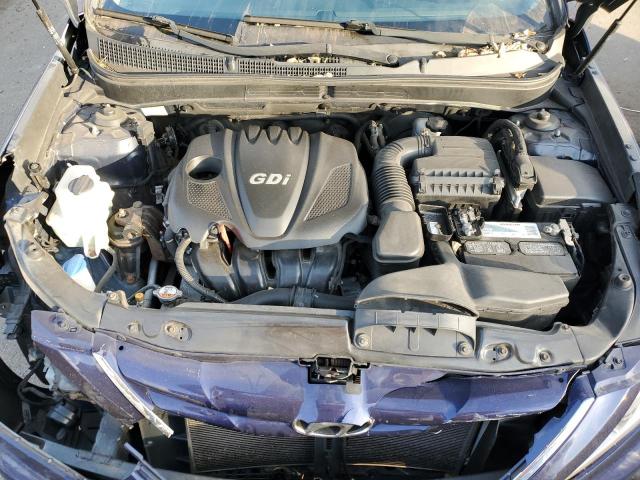 5NPEB4AC6DH554961 - 2013 HYUNDAI SONATA GLS BLUE photo 11