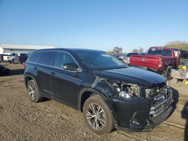 5TDZARFH6HS026343 - 2017 TOYOTA HIGHLANDER LE BLACK photo 4