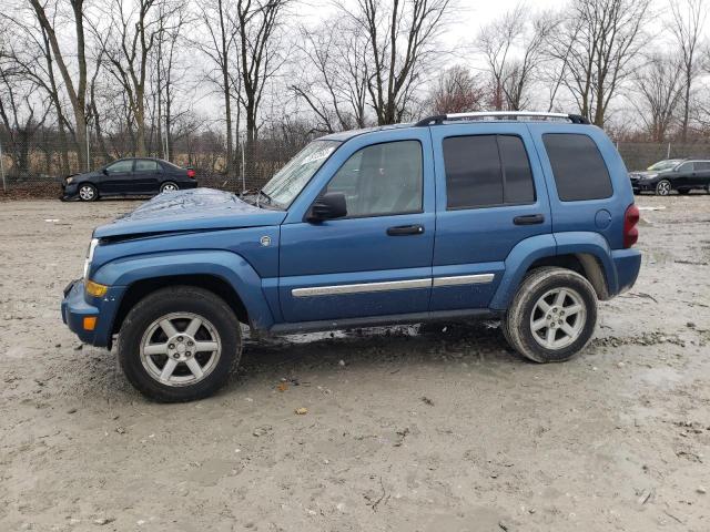 1J4GL58K36W238420 - 2006 JEEP LIBERTY LIMITED BLUE photo 1