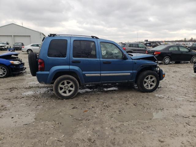 1J4GL58K36W238420 - 2006 JEEP LIBERTY LIMITED BLUE photo 3