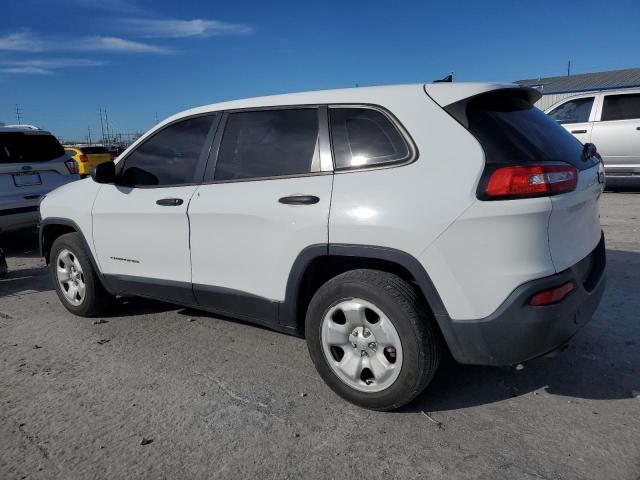 1C4PJLAB5EW162675 - 2014 JEEP CHEROKEE SPORT WHITE photo 2