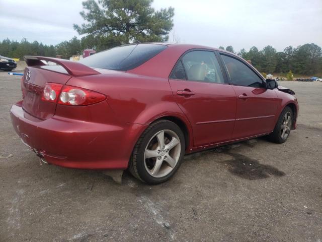 1YVFP80D045N28518 - 2004 MAZDA 6 S BURGUNDY photo 3