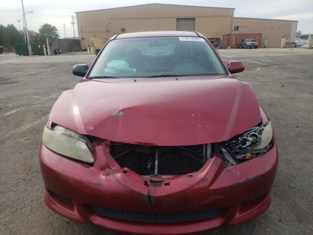 1YVFP80D045N28518 - 2004 MAZDA 6 S BURGUNDY photo 5