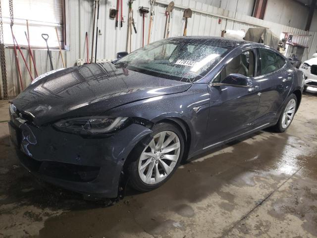 5YJSA1E22JF241602 - 2018 TESLA MODEL S GRAY photo 1